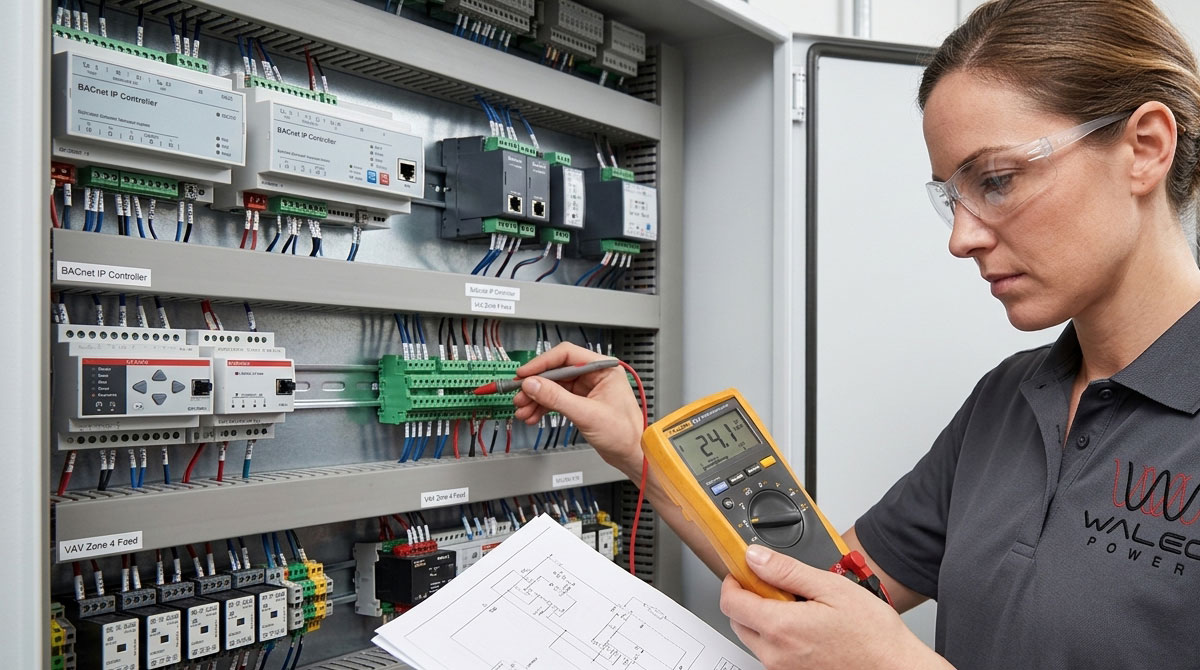 BMCS installations for commercial mechanical projects
