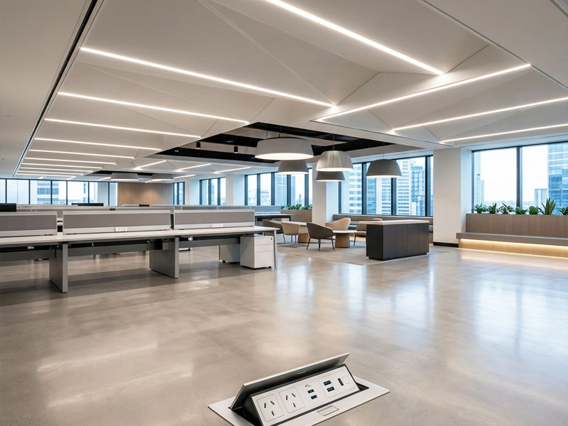 Power and lighting installations